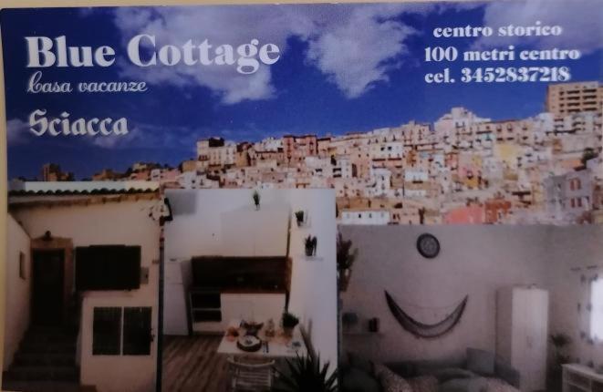 Blue Cottage Monolocale Centro Sciacca Zewnętrze zdjęcie